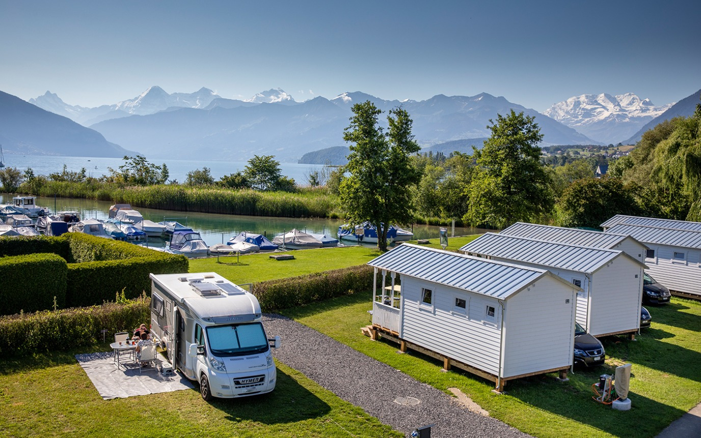 TCS Camping Gwatt Thunersee – Bild